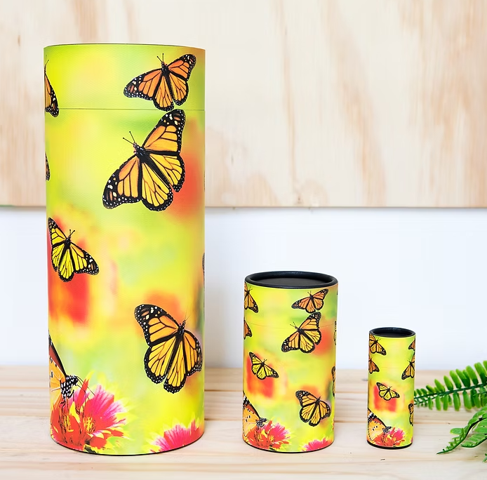 Scatter Tubes – Birds and Butterflies Collection