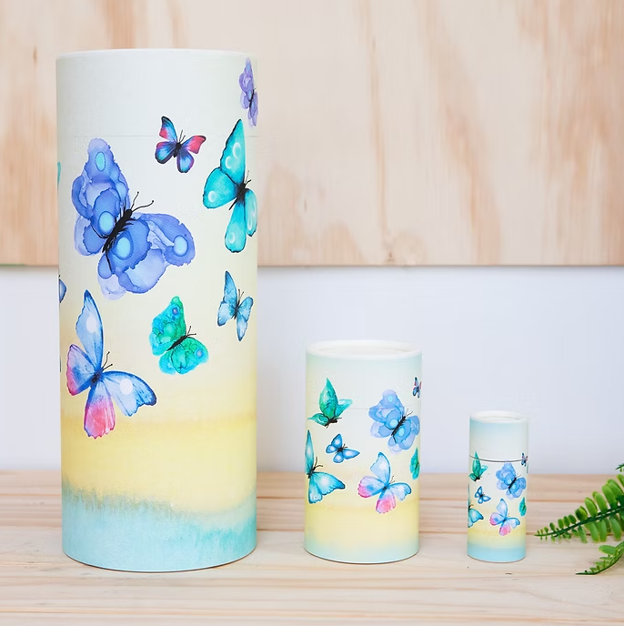Scatter Tubes – Birds and Butterflies Collection